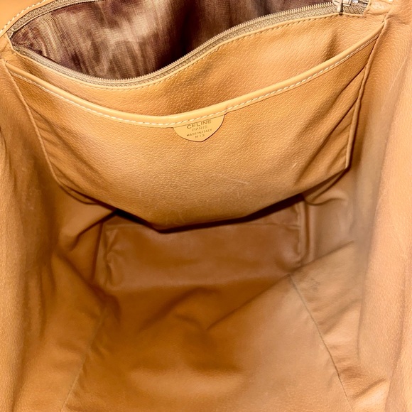 Authenticated Y2K Celine Neutral Carryall Tote - Picture 13 of 16